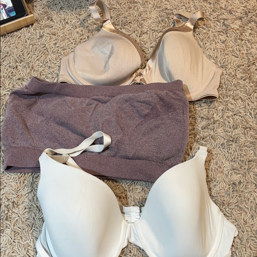 Three bras